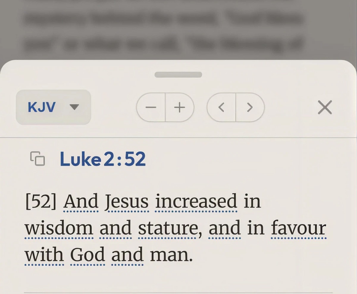 VerseTap AI Sermon Note-taker showing automatic scripture detection in a note